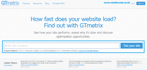 GTmetrix