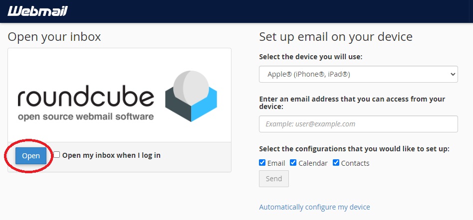 Webmail-Main