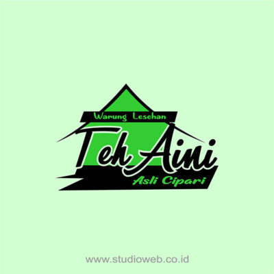Logo Warung Lesehan Teh Aini