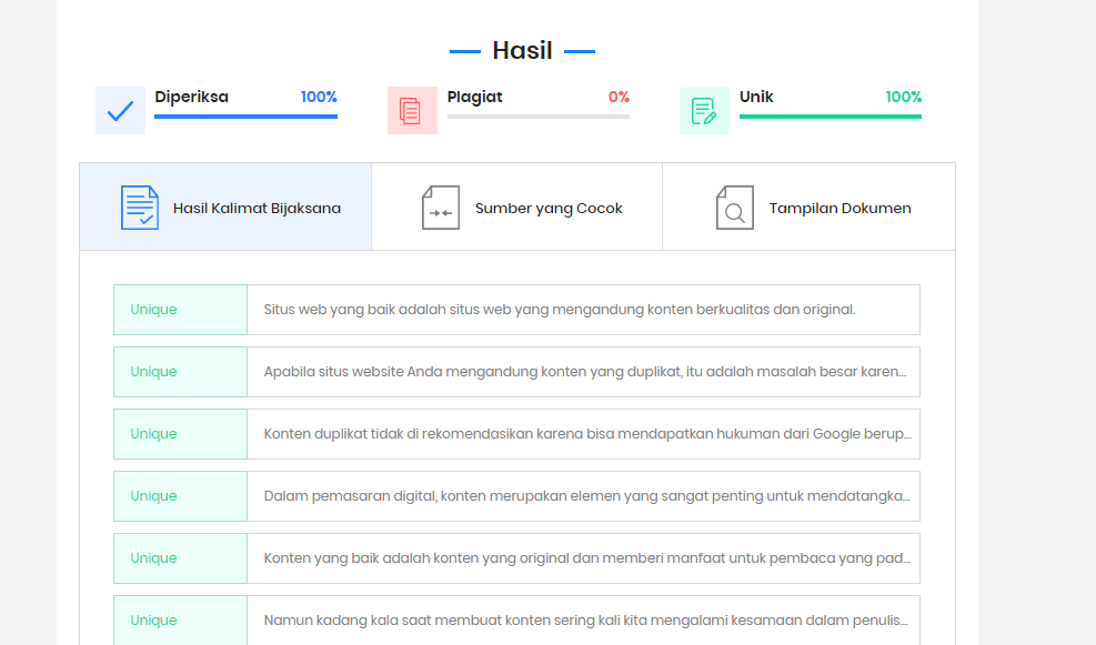 plagiarisme cek gratis