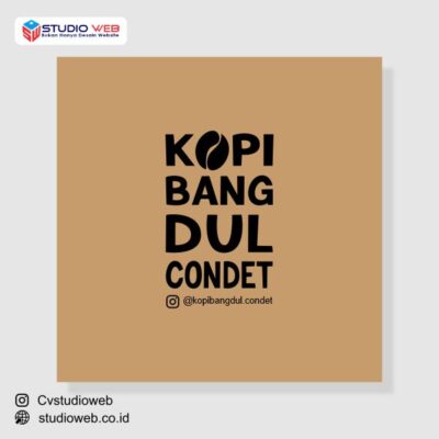 portofolio logo kopi bang dul condet