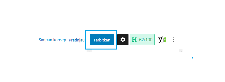 Langkah langkah posting artikel