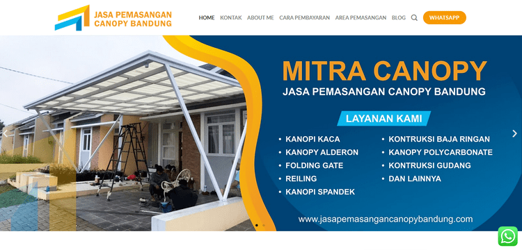 Portofolio Studio Web Mitra Canopy
