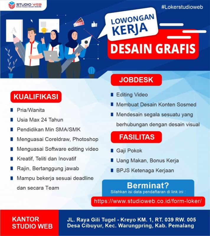 Loker desain grafis pemalang
