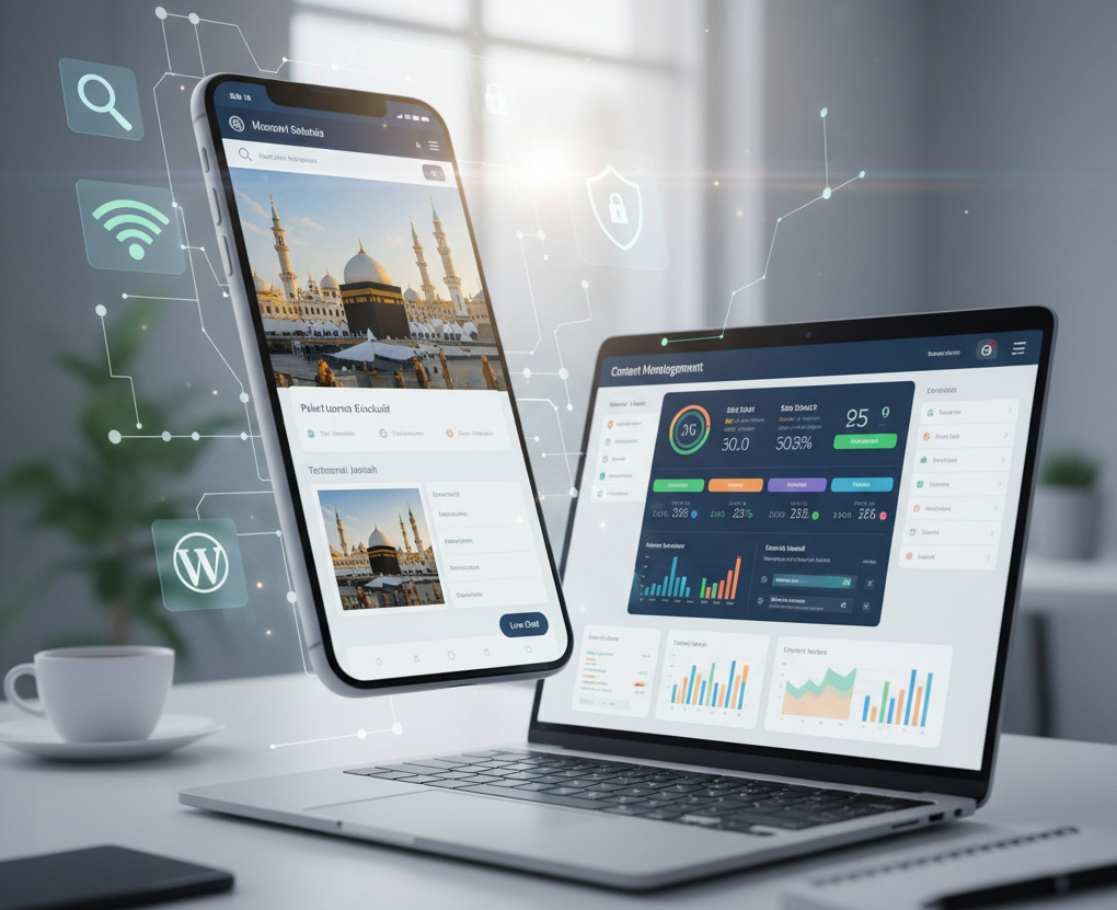 jasa pembuatan website travel umroh